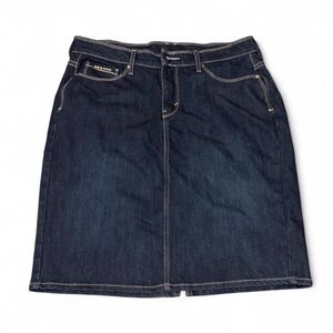 Levi's navy denim skirt